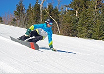 Bretton Woods Snowboarder